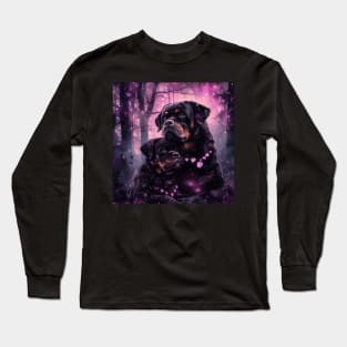 Rottweiler Family Long Sleeve T-Shirt